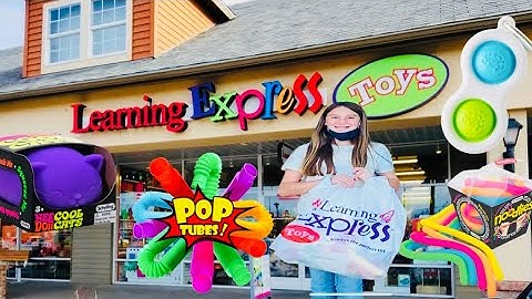 FIDGET and SQUISHMALLOW hunting at LEARNING EXPRESS