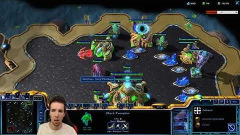 Warp Prism Stalker vs Dark Templar