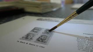 Stamp hinge removal - Gentle removal