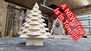 How To Make A Wood Christmas Tree || Geometric Christmas tree by Cedar River Woodworking 288,335 views 7 months ago 12 minutes, 56 seconds