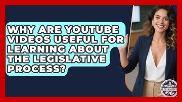 Why Are YouTube Videos Useful for Learning About the Legislative Process?
