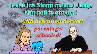 Surprise Zoom Court with Judge Kim! - Ice storm docket gets intense!