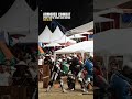 This is full-contact armoured MMA. There is zero choreography.