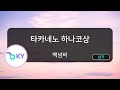 타카네노 하나코상 백넘버 高嶺の花子さん Back Number KY 43932 KY KARAOKE