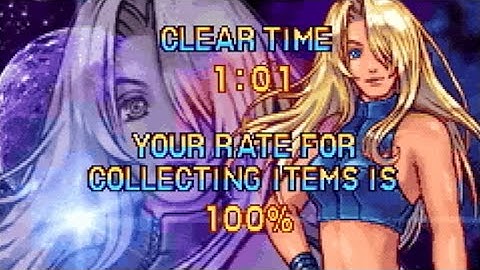 Metroid Fusion 100% in 1:34:30 (1:01 IGT) (WR)