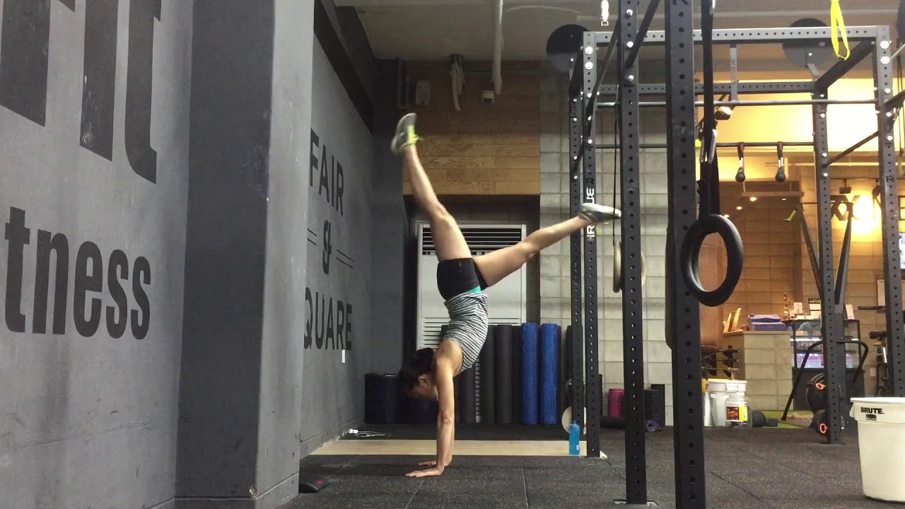 Kick up to handstand Set 5 181114 - YouTube