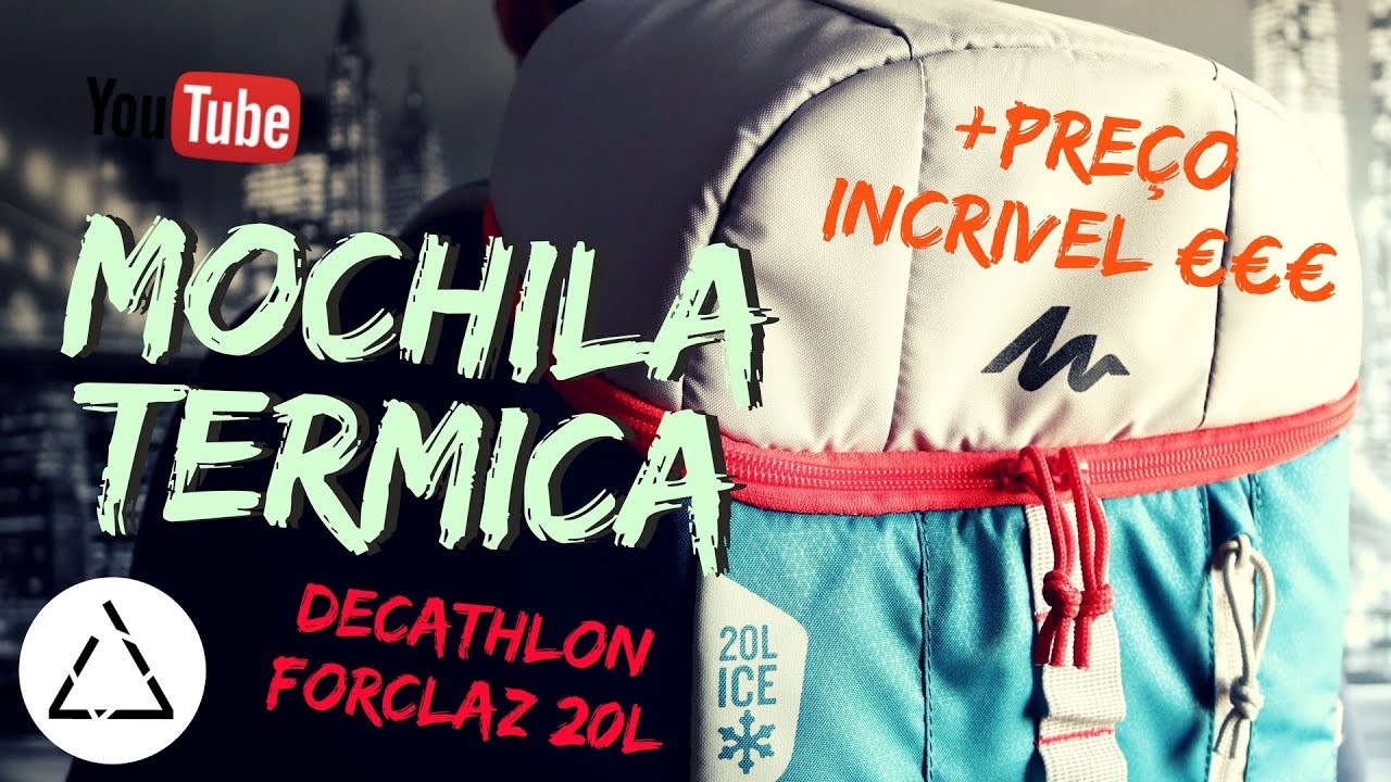 DECATHLON - GELEIRA FORCLAZ 20L || REVIEW || FACTORY SHAPE - YouTube