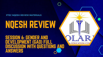 NQESH REVIEW Session 6: Gender and Development (GAD) Full Discussion with Questions and Answers