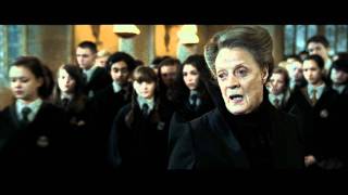 Harry Potter and the Deathly Hallows part 2 - McGonagall sends the  Slytherin students away (HD)
