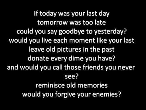 Текст песни today is your day. If today was текст. Lf today was your last day. Nickelback - if today was your last day art. Far away nickelback.