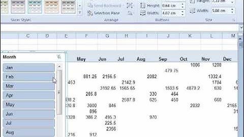 Using Slicer in Excel 2010 - I love Office
