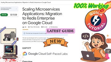 Scaling Microservices Applications: Migration to Redis Enterprise on Google Cloud #GSP1177 #qwiklabs