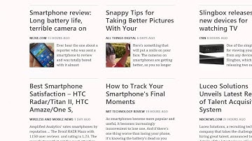 Windows 8.0 Professional - Display My News