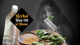 #hair #hairgrowth #hairoil #herbal Hair oil recipe at home | How To Make Hair Oil Recipe At Home