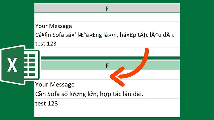 Khắc phục lỗi khi mở file csv bằng exel