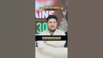 HARD WORK FOR YOURSELF 🔥 || #adda247 #banking #viral #shorts