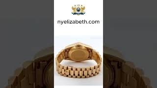 ROLEX DAY-DATE 36MM, CUSTOM WHITE RUBY WITH STRING DIAMOND PRESIDENT CUSTOM