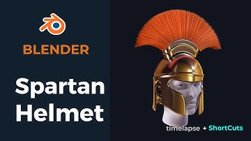 Creating Spartan Helmet in Blender 2.82