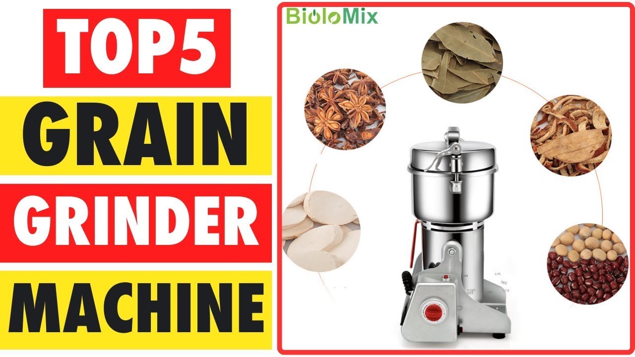 Top 5 Best High Capacity Grinder Machine 2024 । 5 Best Budget Grain Grinder Machine