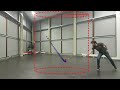Reactive and predictive control scheme for evasive maneuvers in aerial robots.