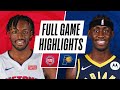 PISTONS at PACERS | FULL GAME HIGHLIGHTS | April 24, 2021