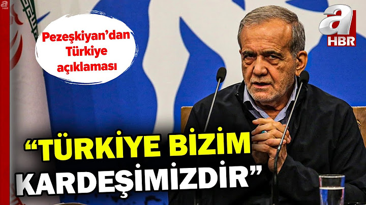 İran Cumhurbaşkanı Mesud Pezeşkiyan: Türkiye bizim dostumuz ve kardeşimizdir | A Haber