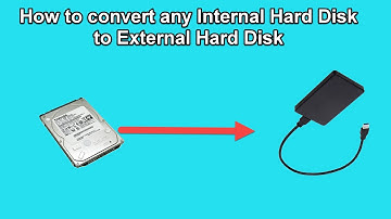 How to convert any Internal Hard Disk to External Hard Disk