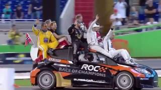 2017 Roc Miami America Vs The World - Team World Do A Parade Lap To Celebrate Their Victory