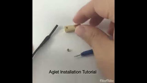 How To Install Yeezy Aglets from Slickieslaces