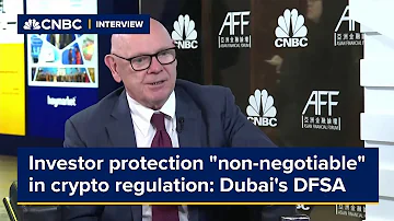 Investor protection "non-negotiable" in crypto regulation: Dubai's DFSA