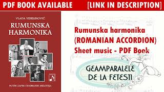 GEAMPARALELE DE LA FETESTI - Sheet music - PDF Book - Rumunska harmonika (ROMANIAN ACCORDION)