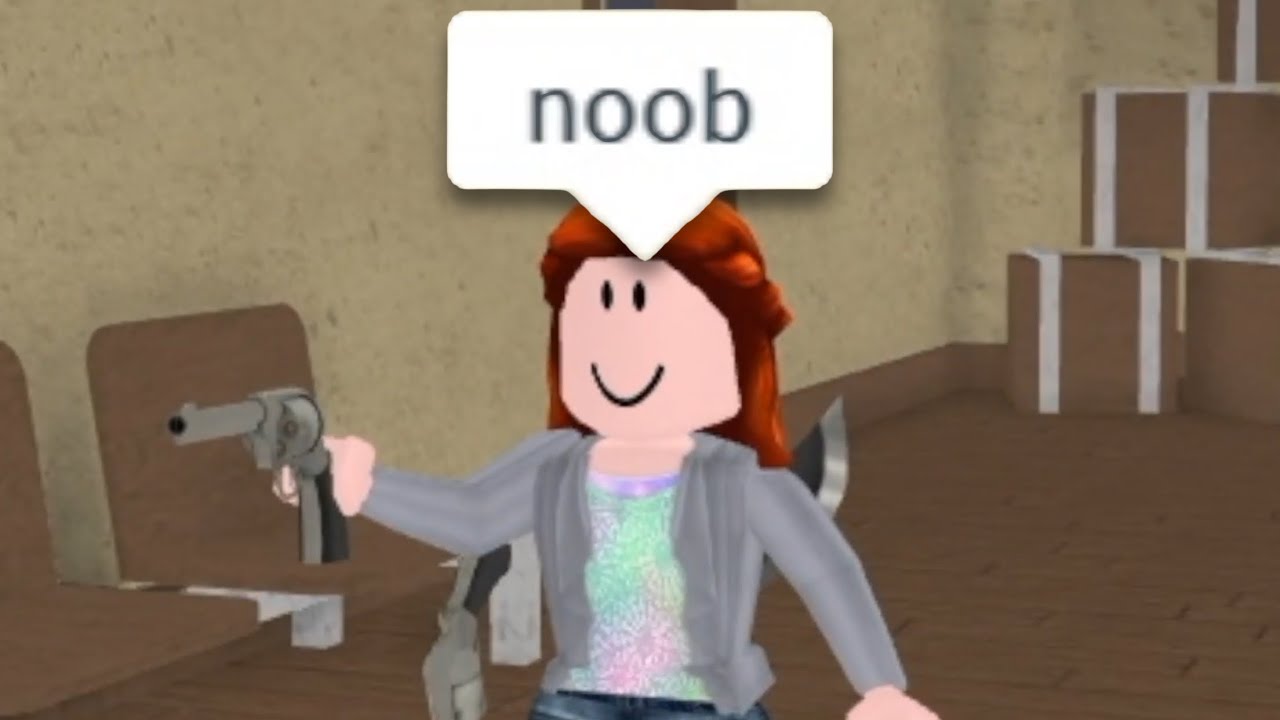 Roblox MM2 Noob Funny Moments (MEMES) 