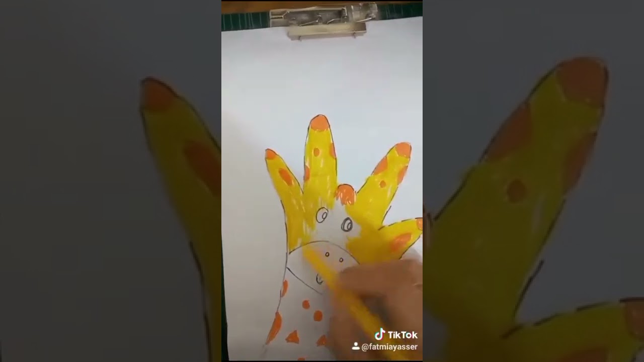 تعلم الرسم للصف الاول مع الرسامة الست فاطمة الدرس الثاني