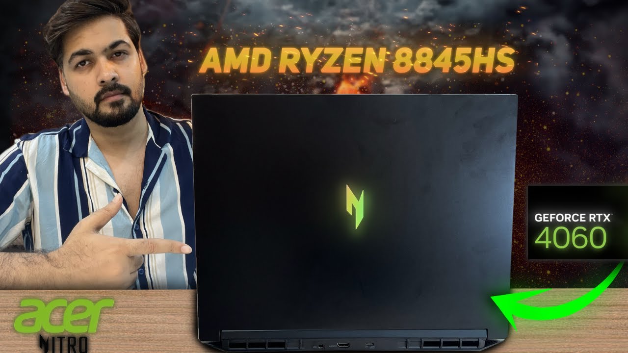 ACER NITRO V16  ANV16-41 2024 REVIEW | AMD RYZEN 8845HS | RTX 4060