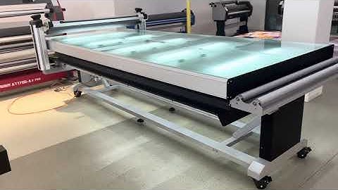 LEFU &MEFU Smart Table/ Flatbed Applicator --Easy Operating