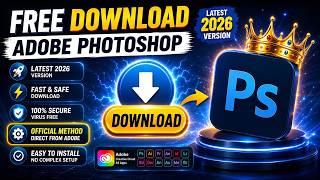 [NEW] Adobe Photoshop PC 2026 / Adobe Install, Instructions AND Alternative (WORKING) screenshot 5