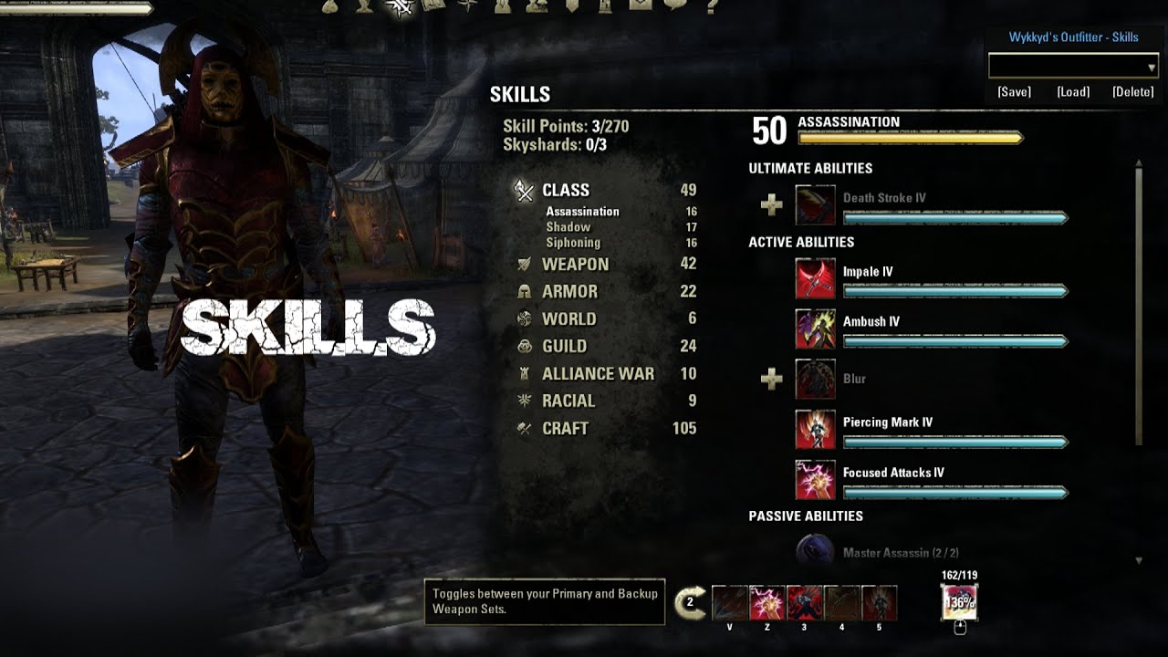 ESO - Nightblade PvP Build Video [Patch 1.4]