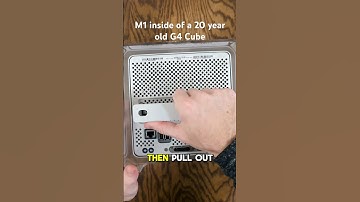 Putting an M1 inside a 20 year old G4 Cube
