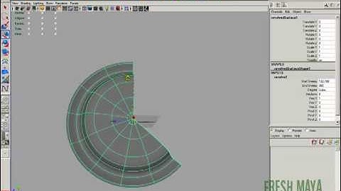 Maya Tutorials:  Tweak Mode