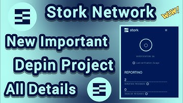 Stork Network New Depin Project Full Working Video