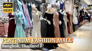 [BANGKOK] Platinum Fashion Mall 'The Largest Wholesale & Retail Clothing Mall'| Thailand [4K HDR]