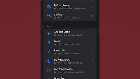 iOS 13 - New automation feature in Shortcuts app