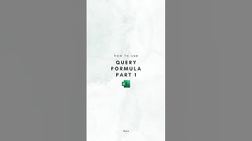 Gunakan rumus QUERY() di Google Sheets untuk analisis data besar dengan mudah! #excel