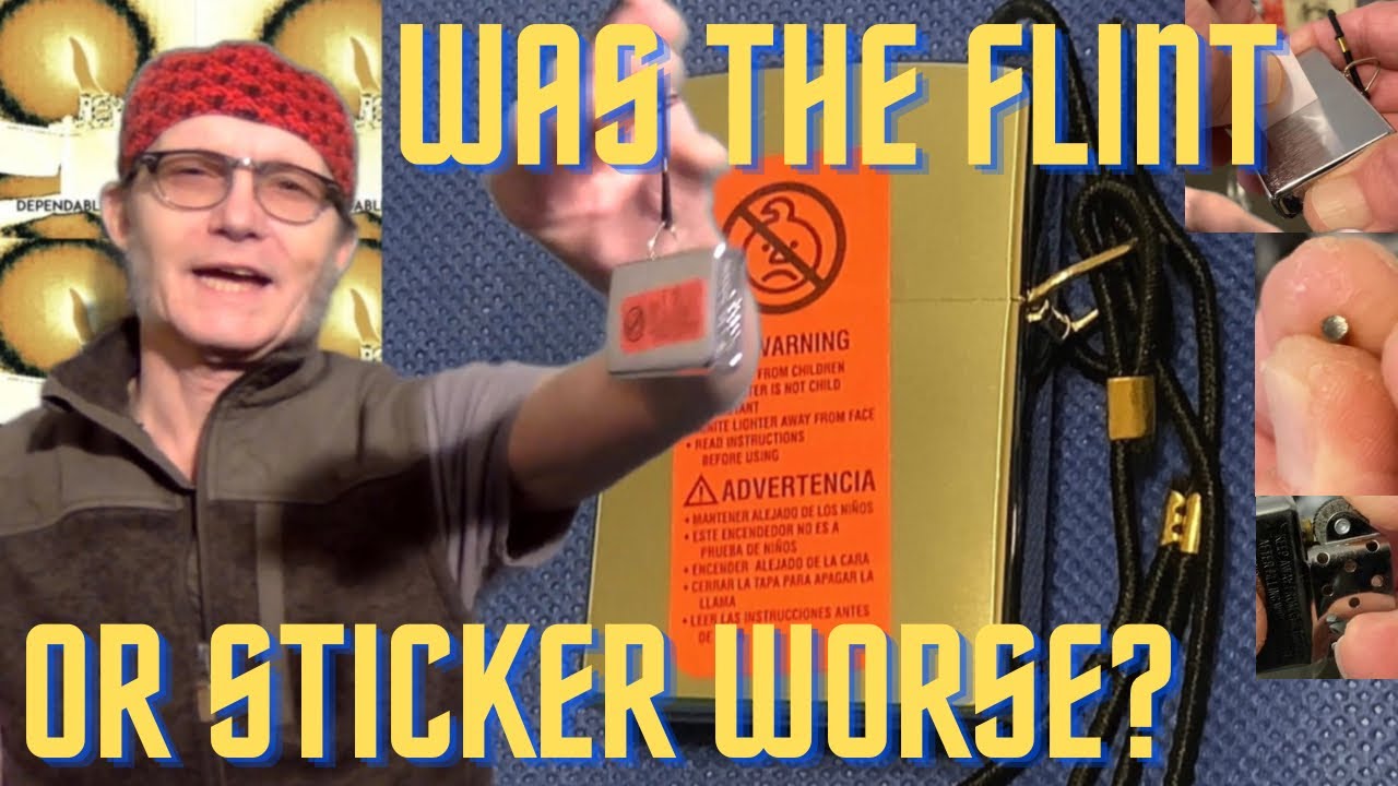 What Happens To The Orange Warning Sticker And Flint When Left In A ...