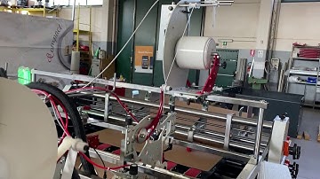 E-commerce machine for application of double sided tape , silicon tape , tear tape and more