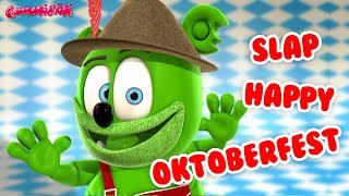 Gummibär's Slap Happy German Oktoberfest Dance  Gummy Bear Oktoberfest Music For Kids 
