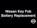 Nissan Key Fob Battery Replacement - Fix it Now