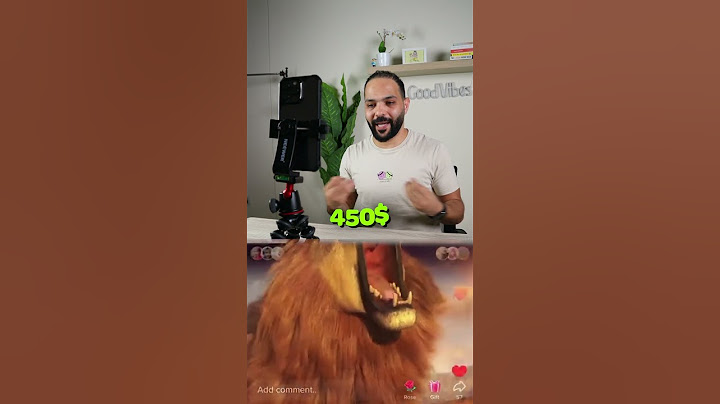 كام ربحت من لايف التيك توك