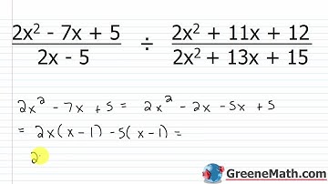 Algebra 1 Lesson #44 How to Multiply and Divide Rational Expressions