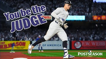 Aaron Judge is ON FIRE this Postseason 🔥 (CLUTCH homer in ALDS Game 3, 11 hits)